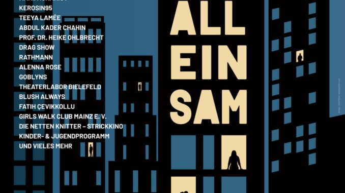 Einsamkeit als Thema: Open Ohr Festival stellt seine 52. Ausgabe unter »ALLEINSAM«