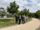 Neuer Fuß und Radweg verbindet Helling Höfe mit Rheinpromenade in Kastel