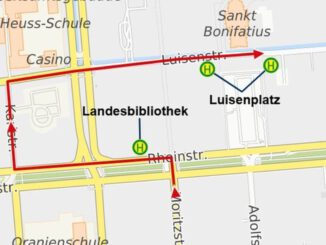 Sperrung in Schwalbacher Straße führt zu Umleitungen für Linien 16, 22 und N10