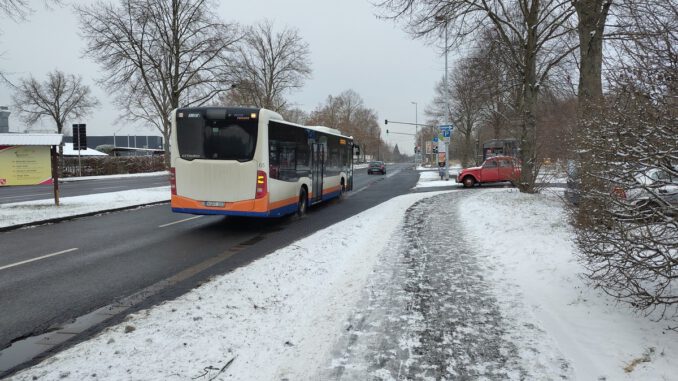 Wiesbaden: Busverkehr läuft nach Wetterberuhigung wieder an