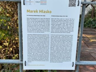 Wiesbaden erinnert mit Gedenktafel an den polnischen Autor Marek Hłasko