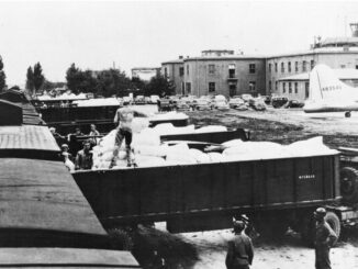 Wiesbadener Archivfoto der Berliner Luftbrücke in neuer Dauerausstellung in Bonn
